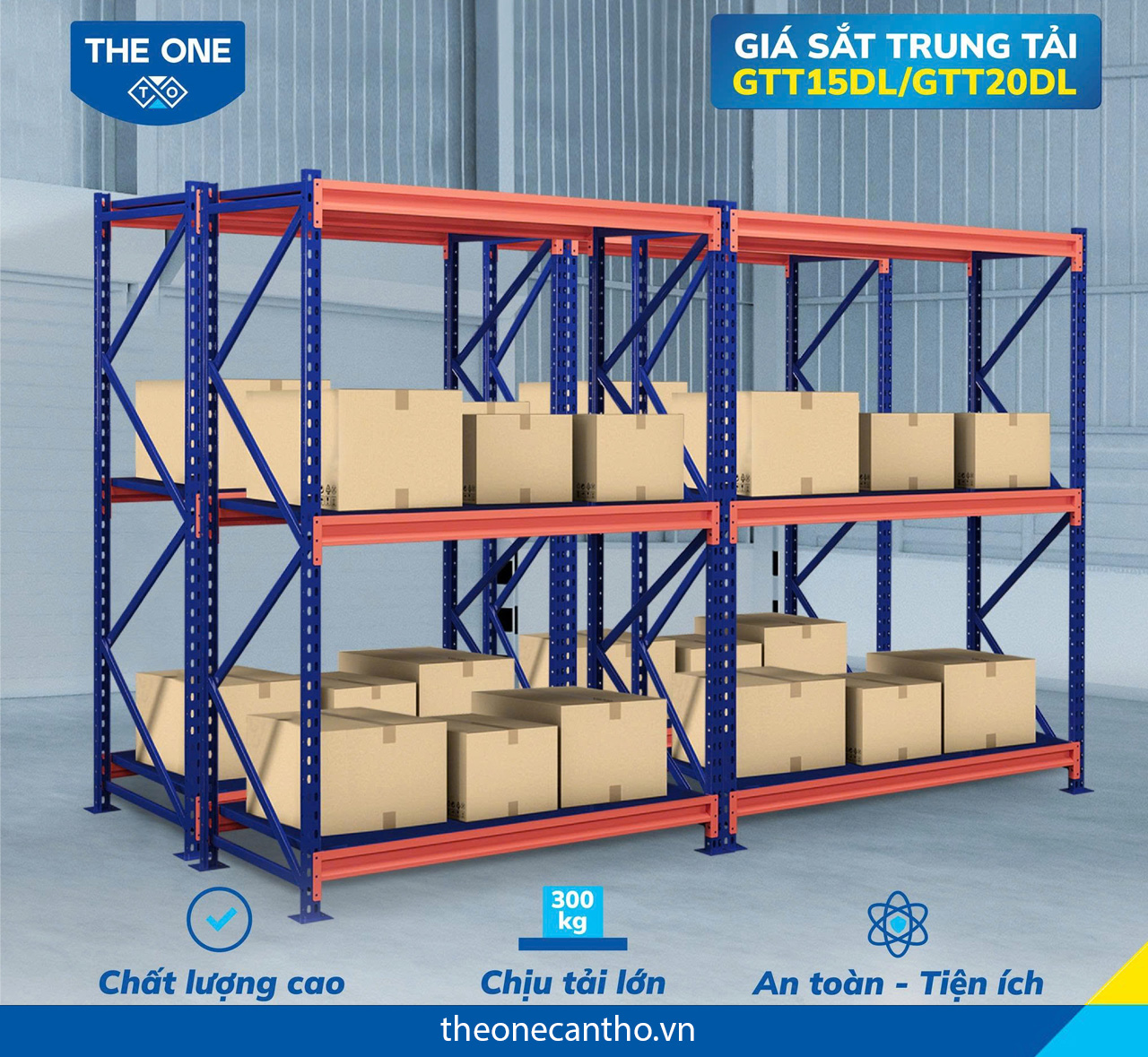 Giá sắt trung tải The One đang được cung cấp tại thị trường Cần Thơ.