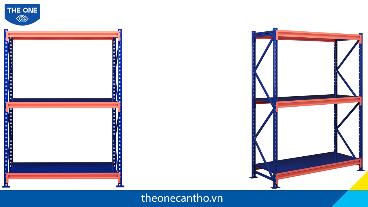 Sản phẩm giá sắt trung tải The One chịu được tải trọng lớn.