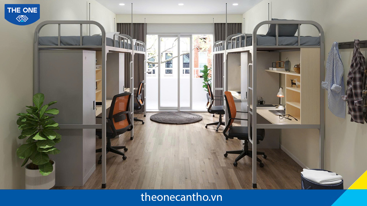 Giường tầng sắt nội trú The One đang được phân phối rộng rãi trên toàn quốc, trong đó có các trường học tại Cần Thơ.