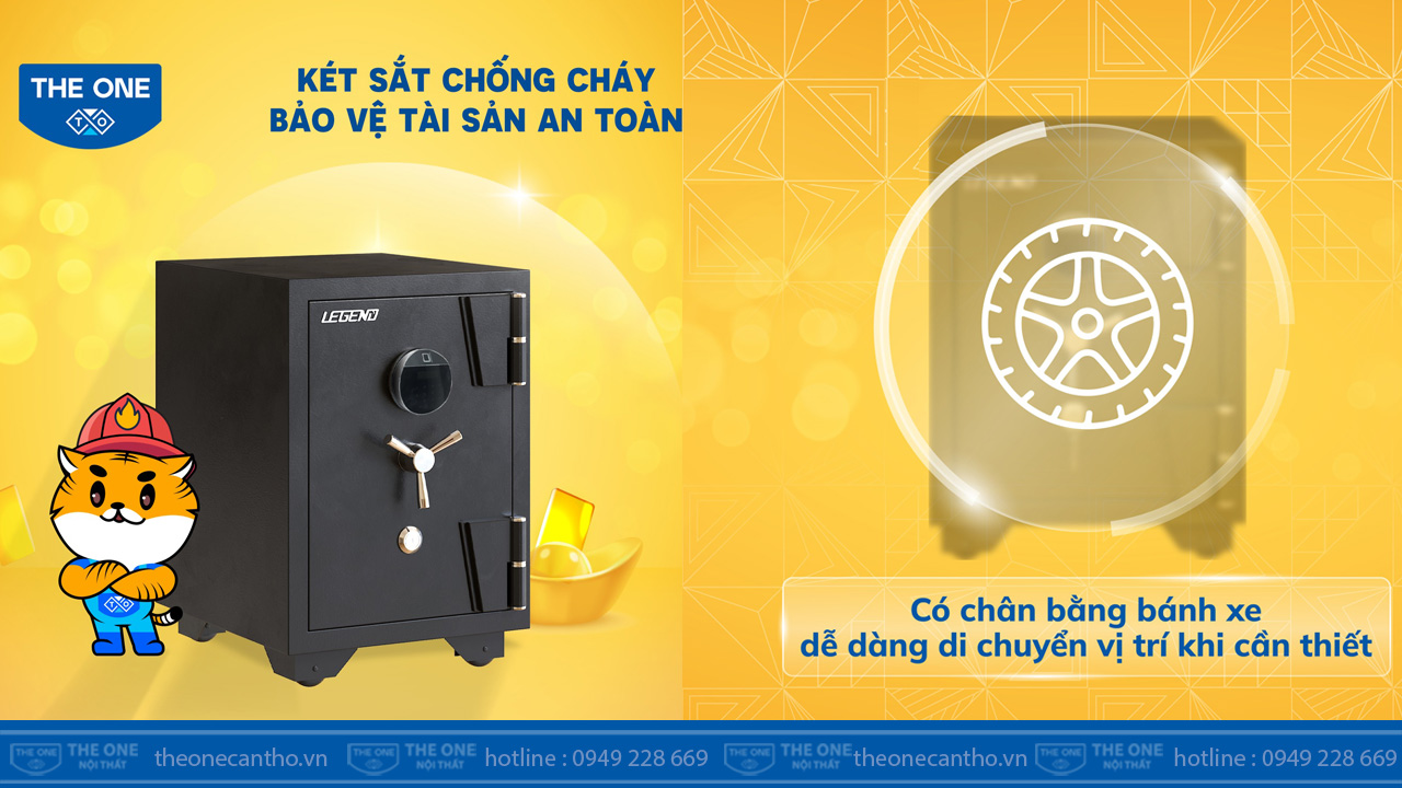 Tính năng bảo mật của két sắt The One