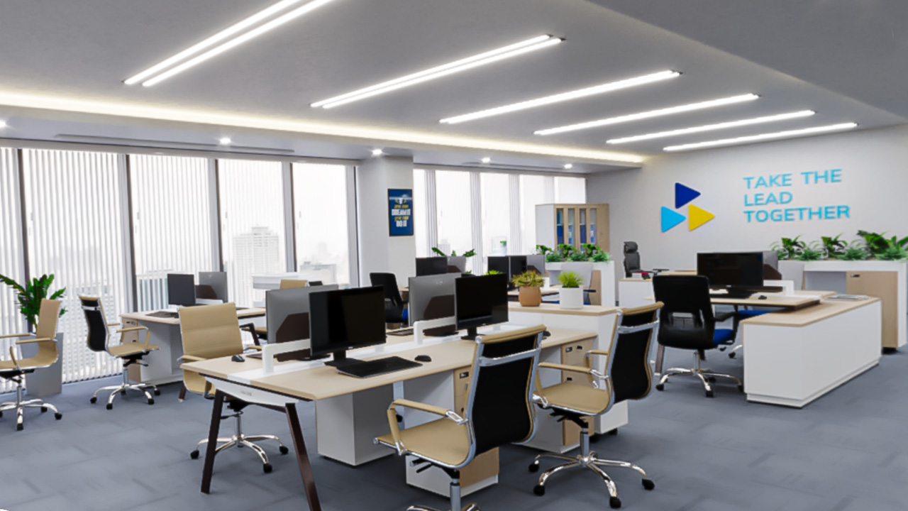 Cụm Module bàn làm việc của dòng sản phẩm Newtrend Vip.