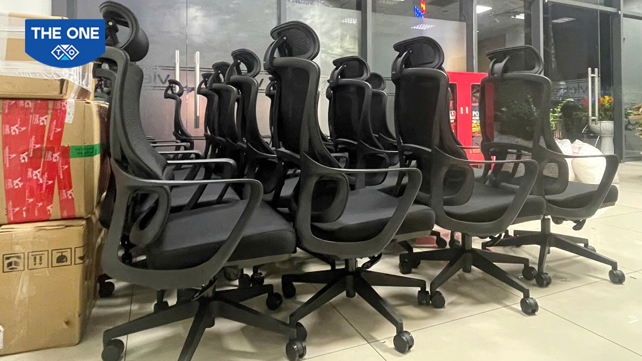 Ghế lưới trưởng phòng khi bàn giao.