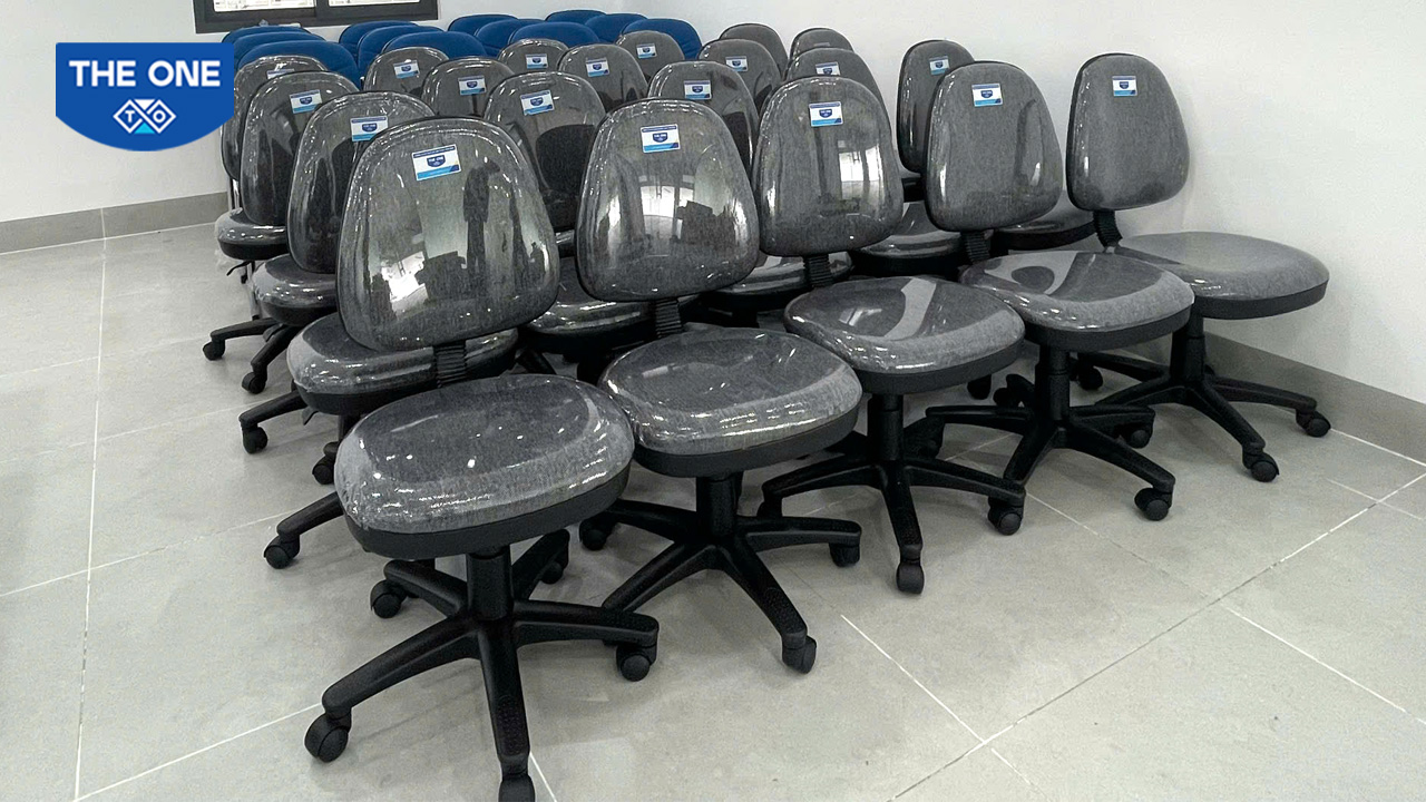 Hình ảnh thực tế ghế nhân viên SG55K.