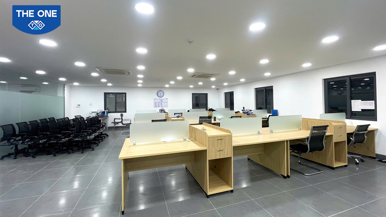 Văn phòng làm việc được đánh giá rất cao về tính thẩm mỹ và chất lượng sản phẩm.