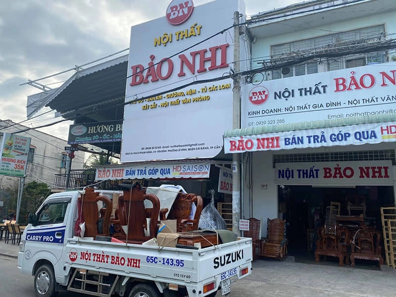 Cửa hàng nội thất Bảo Nhi tại Cần Thơ
