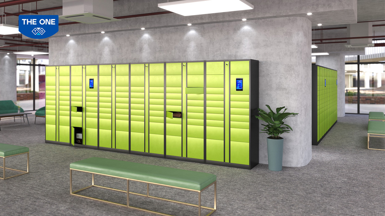 Tủ locker thông minh được trang bị tại Cần Thơ.