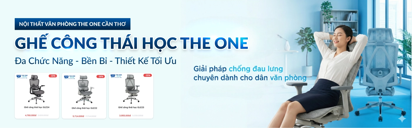 Ghế công thái học The One Cần Thơ