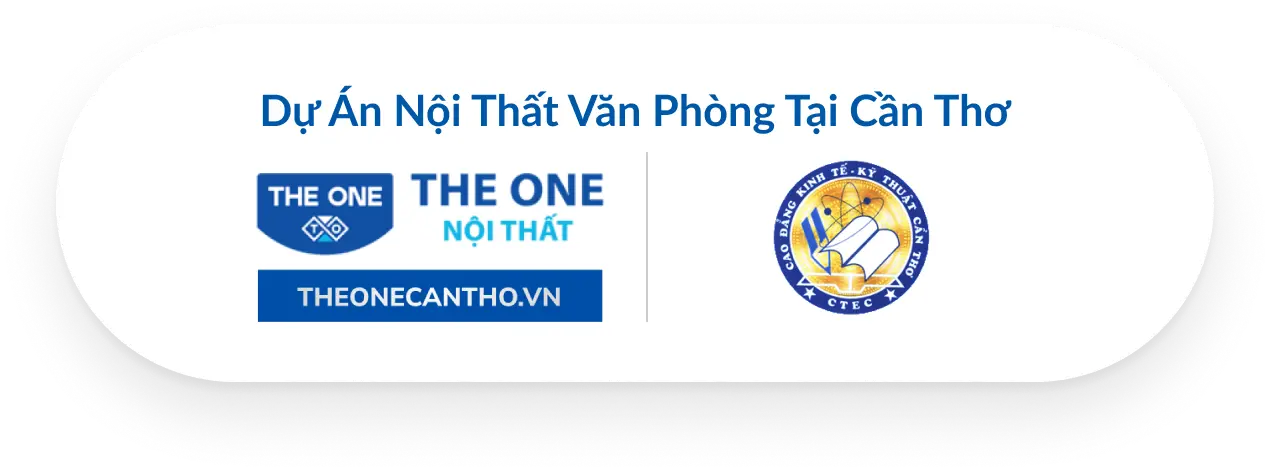 dự án nội thất văn phòng tại cần thơ - theone - caodangkinhtekythuatcantho