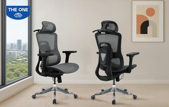 Ghế công thái học chống đau lưng cho dân văn phòng - Giải pháp tối ưu từ The One
