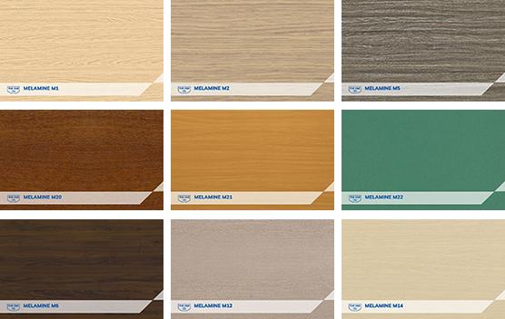 MÃ MÀU GỖ MELAMINE